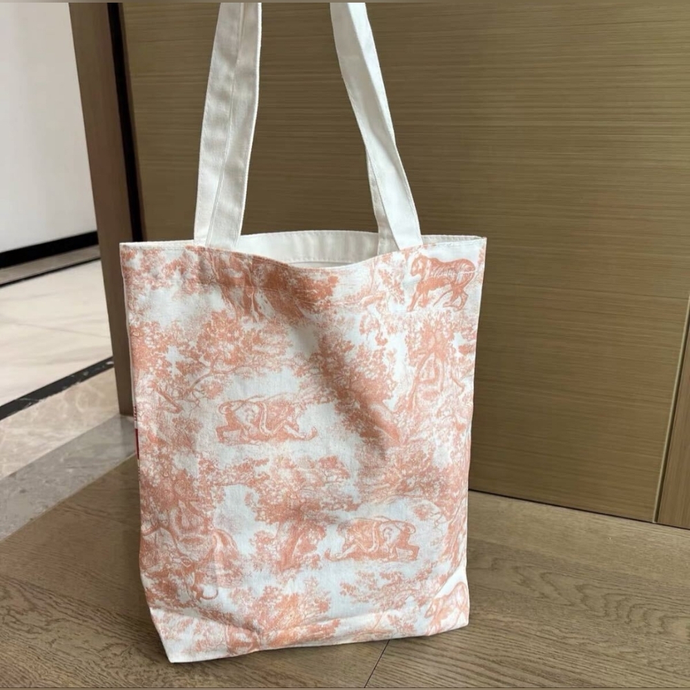 NWT Dior Toile De Jouy Beauty Line Canvas Tote! - Picture 2 of 7